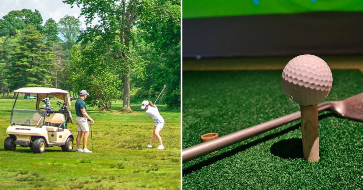 outdoor and indoor golf at bay meadows golf