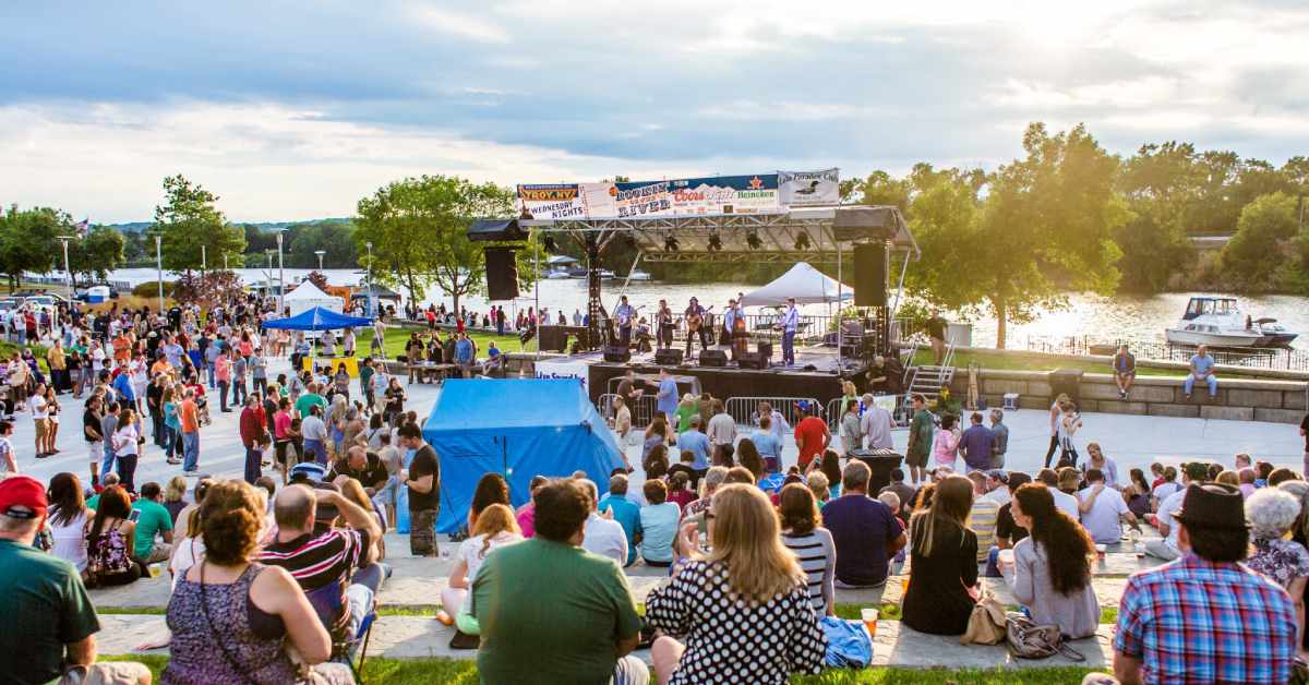 2024 Rockin' on the River in Troy, NY: Free Summer Concerts