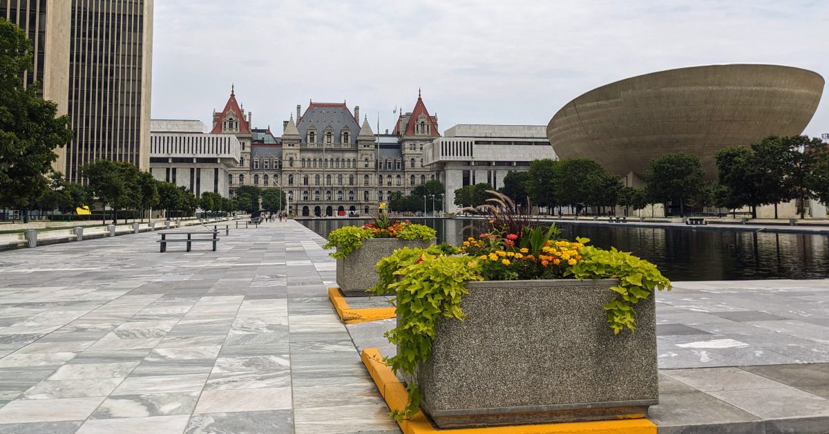 empire state plaza in albany