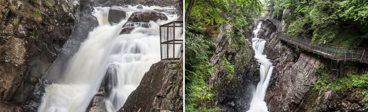 high falls gorge waterfalls