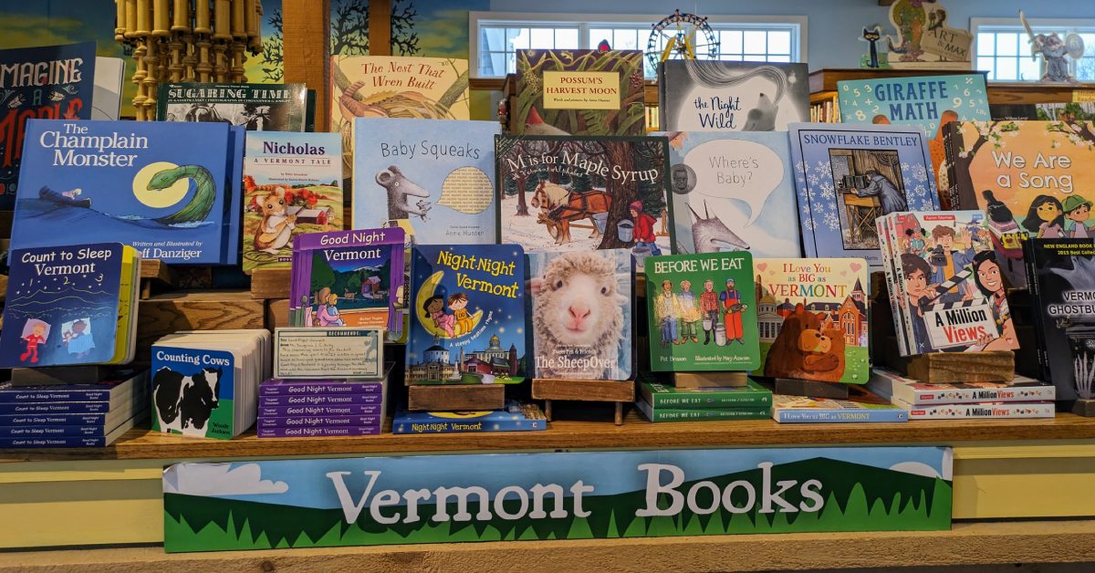 vermont kids books display