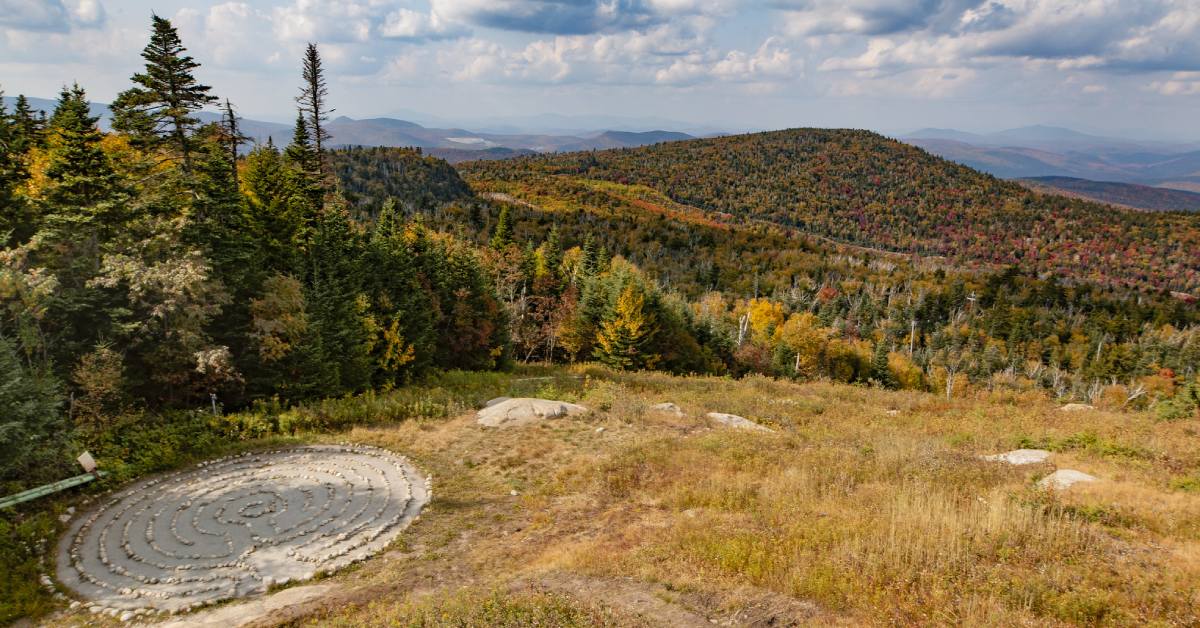 gore mountain in the fall