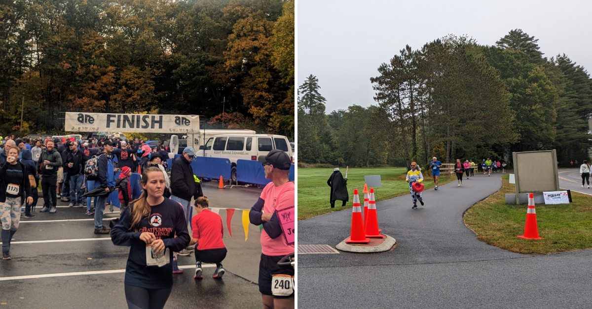 pumpkin challenge 5k in saratoga spa state park