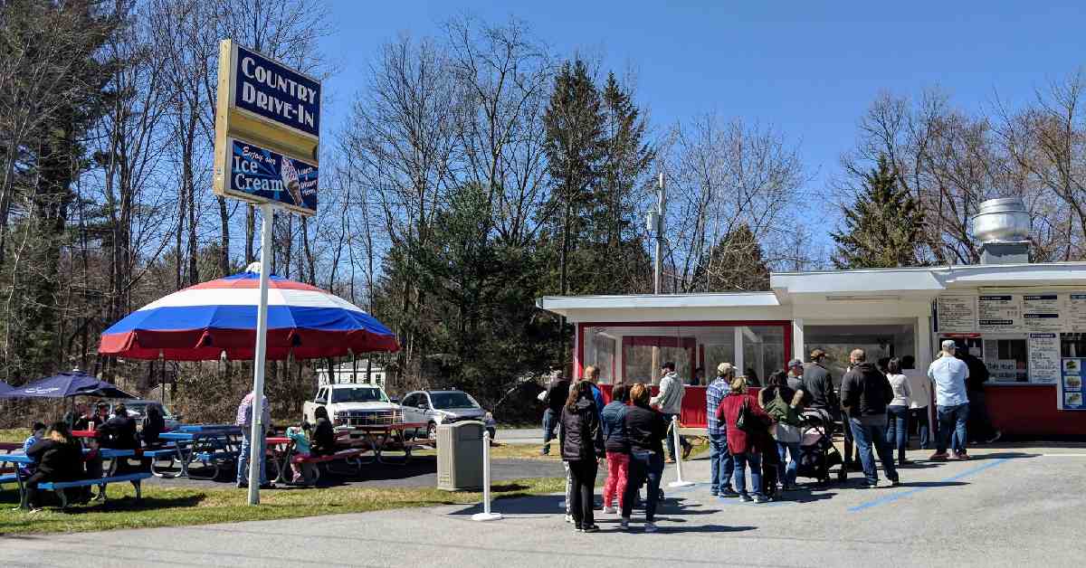 outside of Country Drive-In