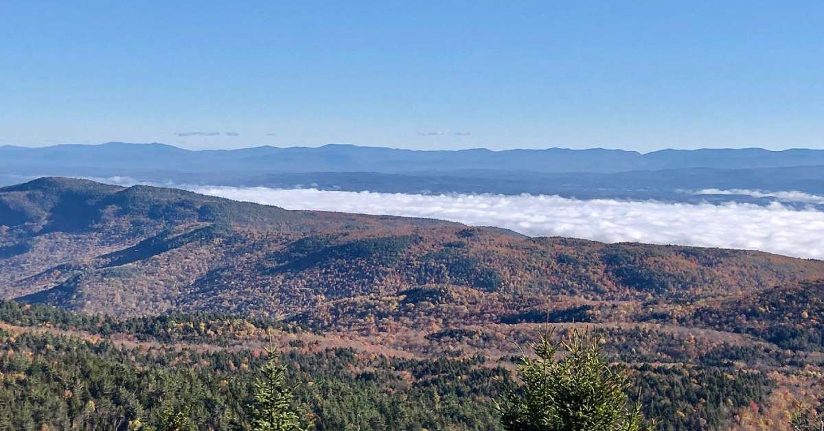 view of mountains from buck mountain