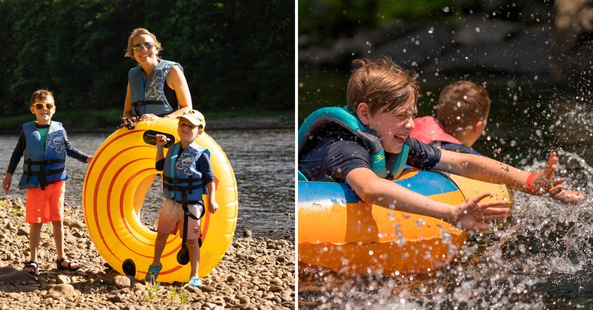 families tubing