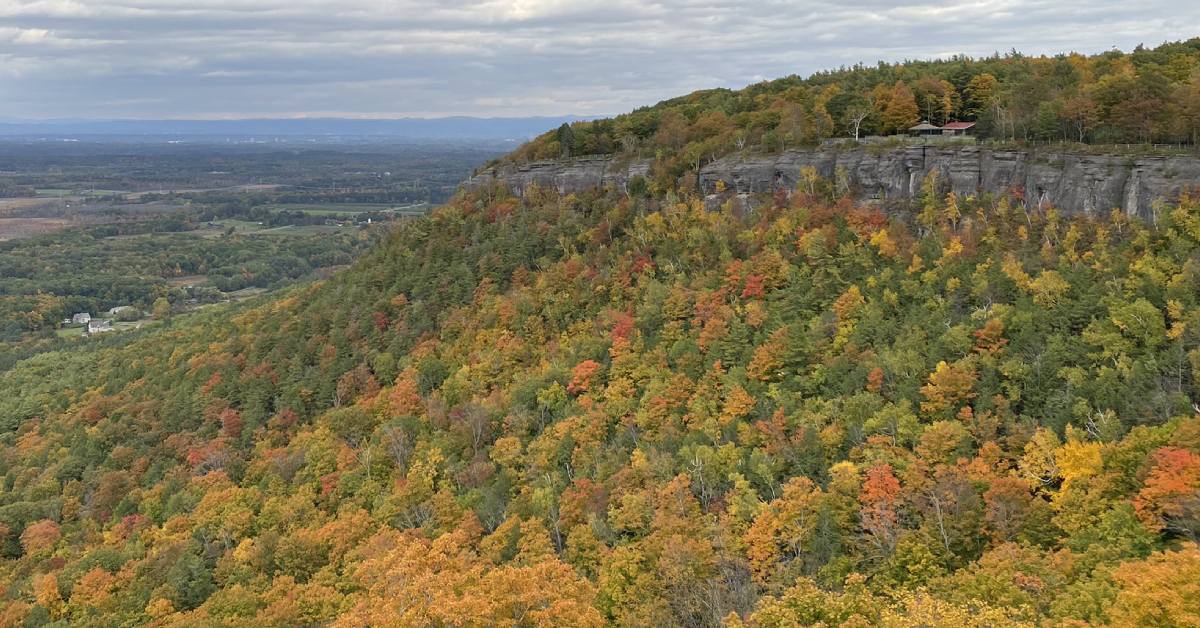 thacher park in the fall