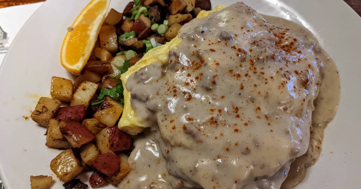 country gravy and home fries