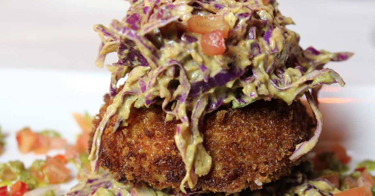 fancy crabcake dish