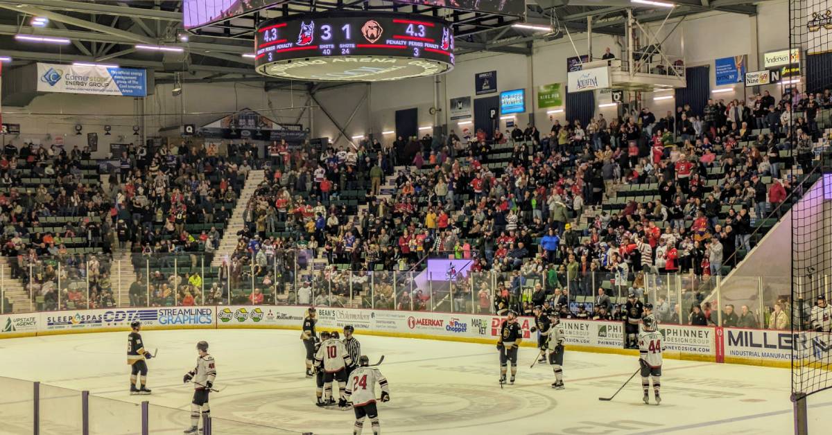 adirondack thunder hockey game