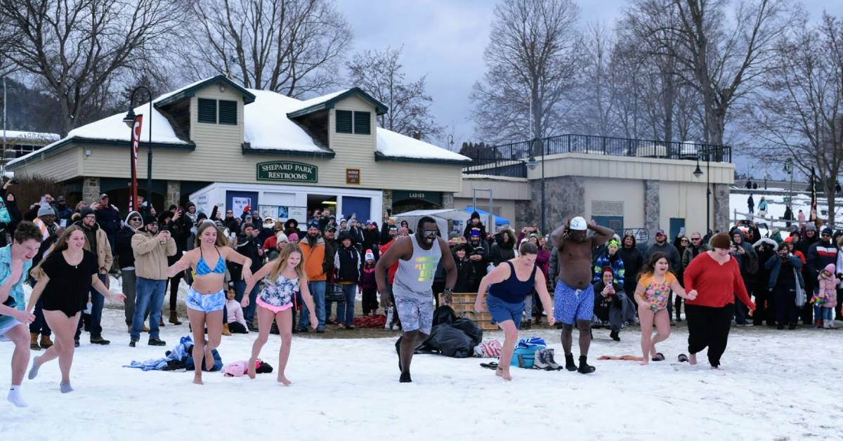 lake george winter carnival polar plunge