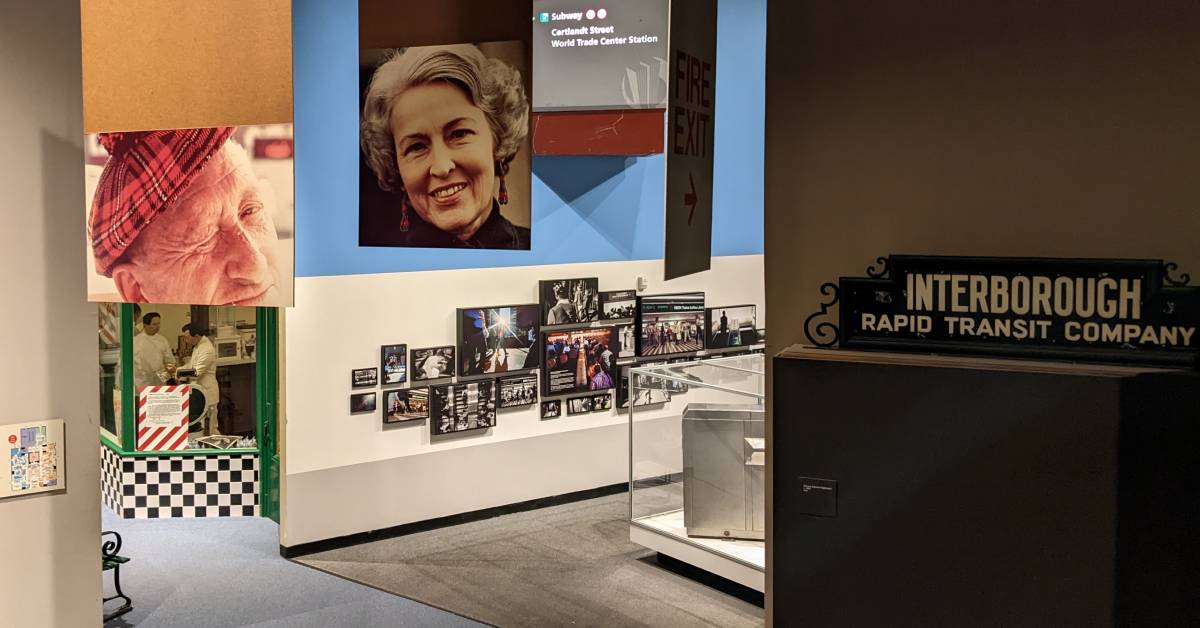 new york city display in new york state museum