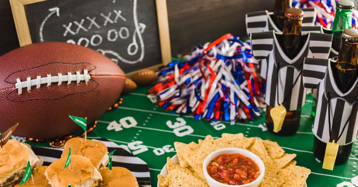 football snacks