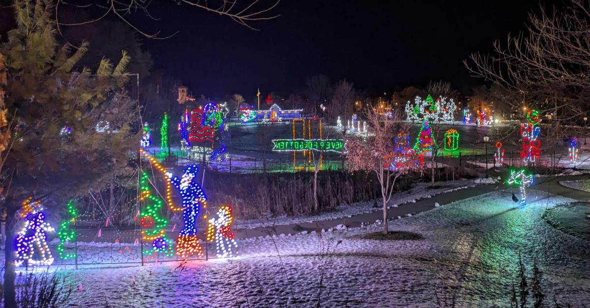 lights at the lake in lake george