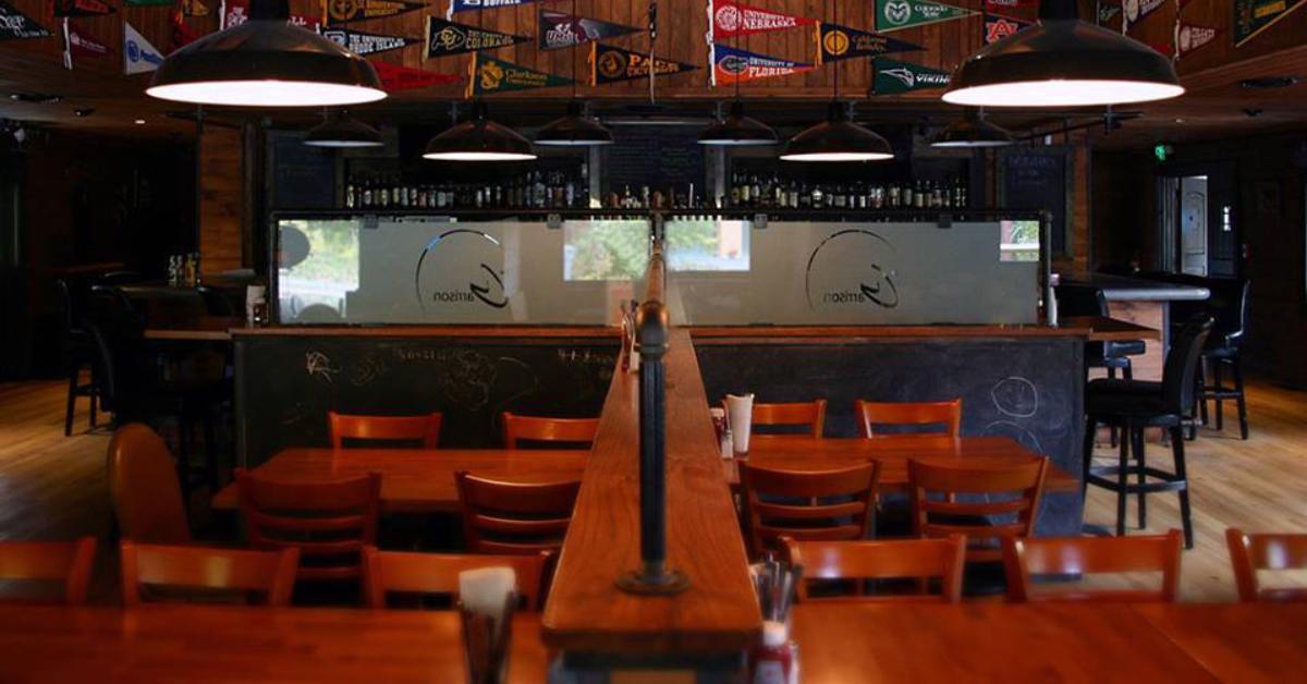 table seating in a restaurant