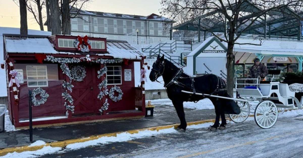 carriage ride station