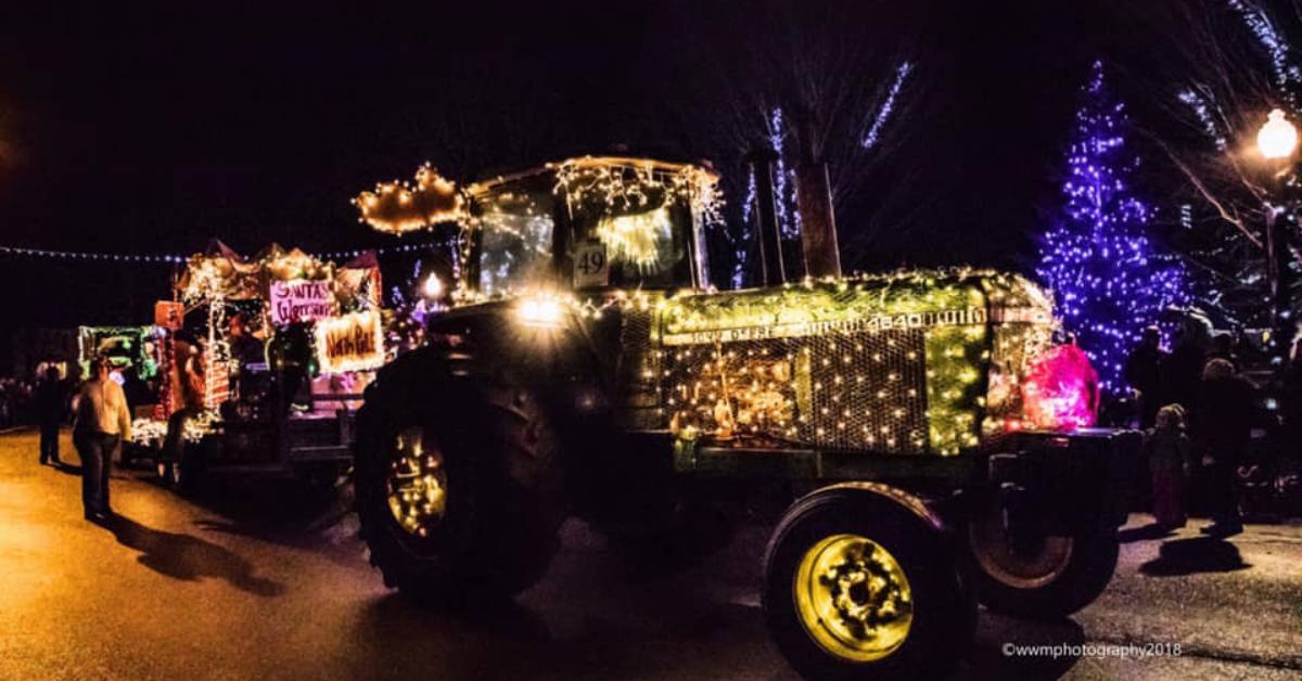 tractor in parade