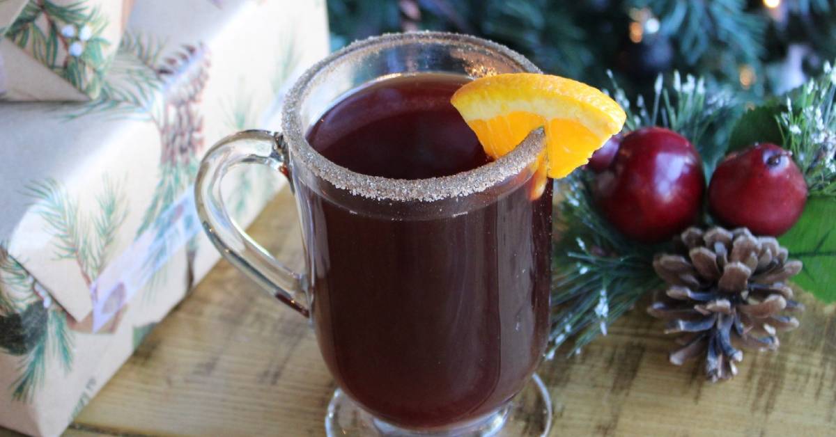 winter cocktail