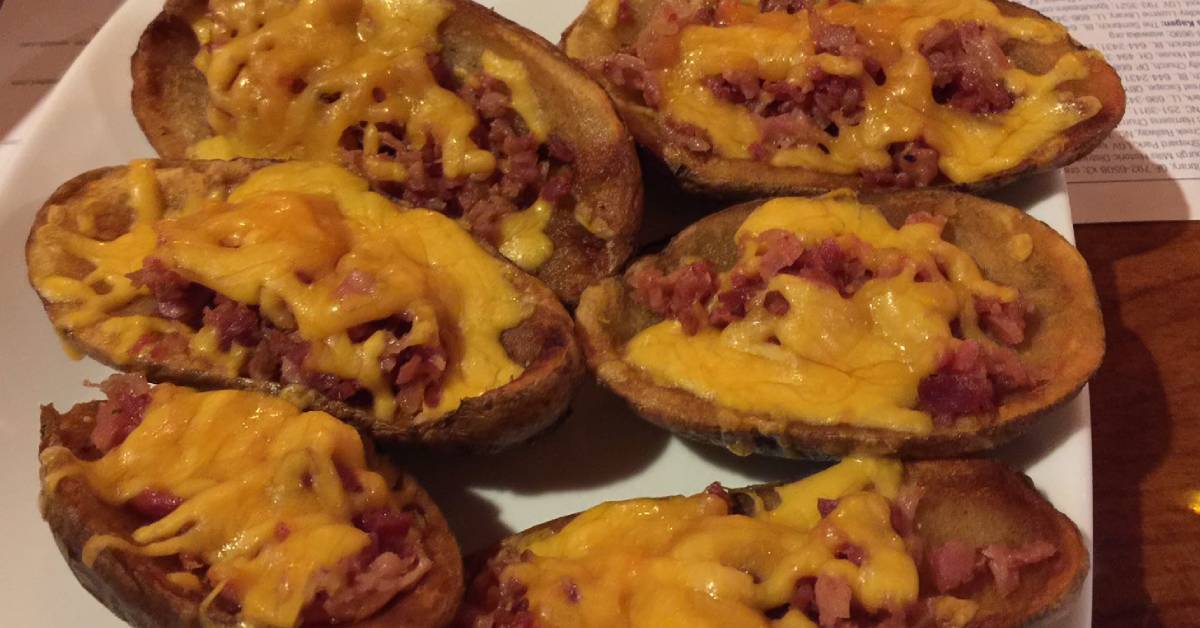 loaded potato skins