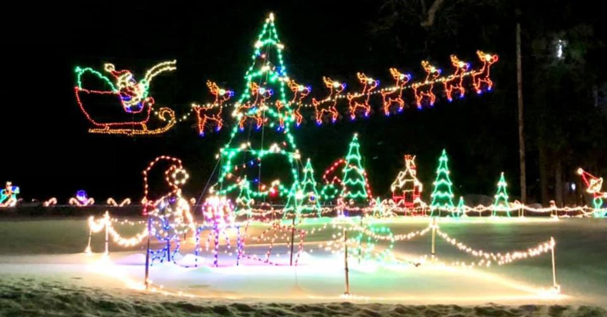 Santa's Playland holiday display