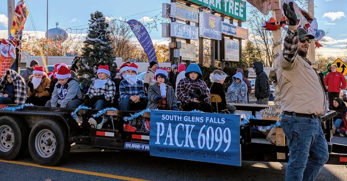 south glens falls holiday parade float