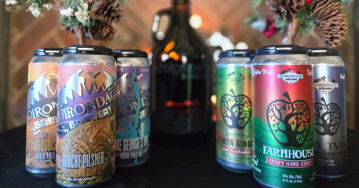 lineup of beers
