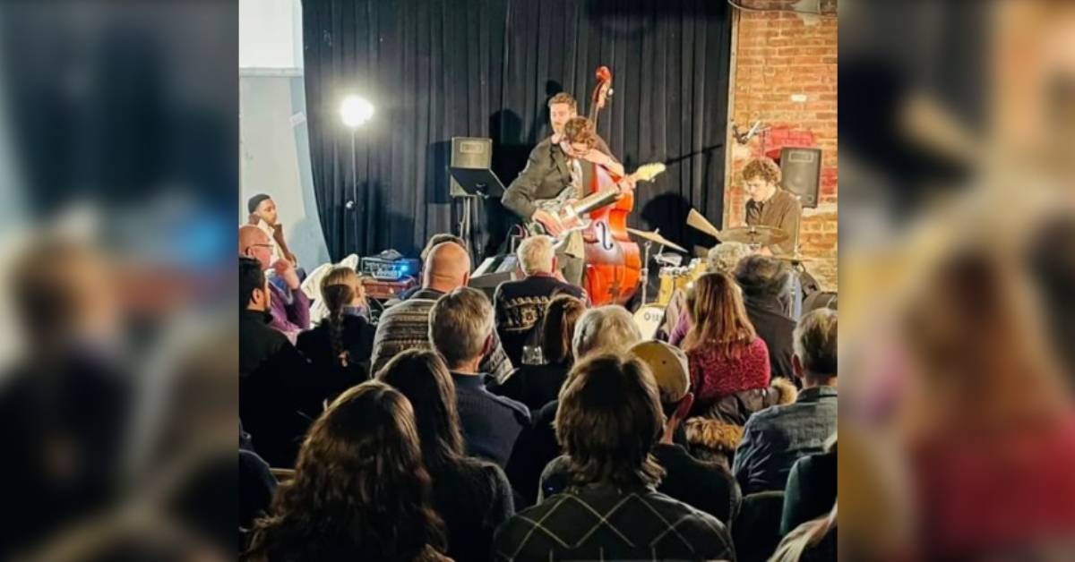 band on stage