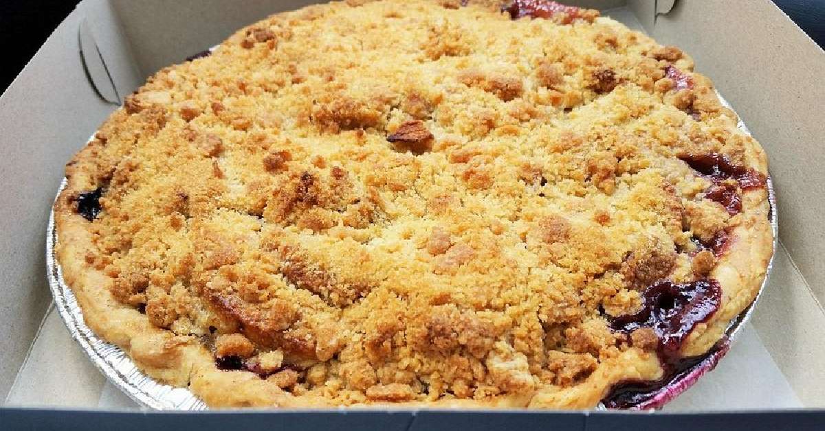 blueberry pie