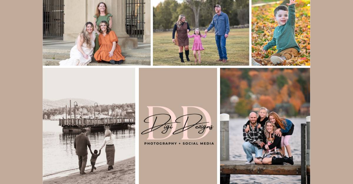 collage of professional photos
