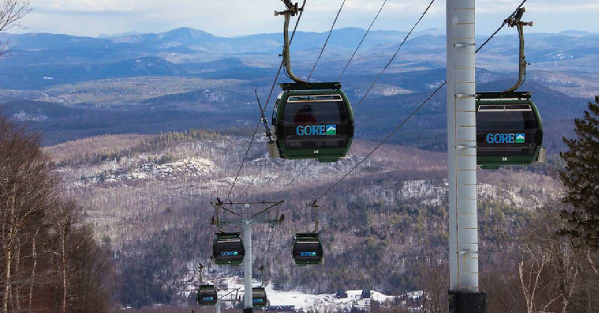 gore gondola mountain view