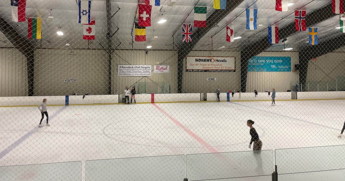 indoor ice skating rink