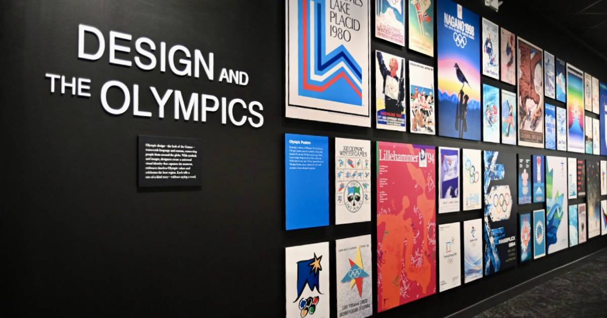 olympic museum display