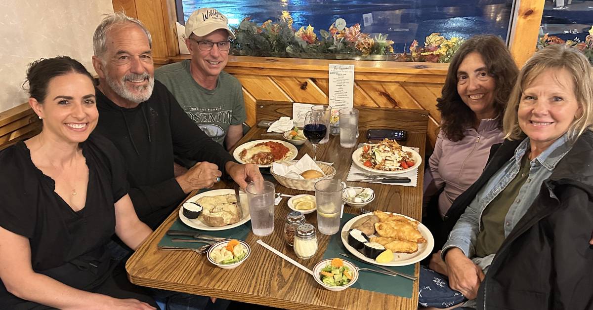 family dining at the peppermill restaurant