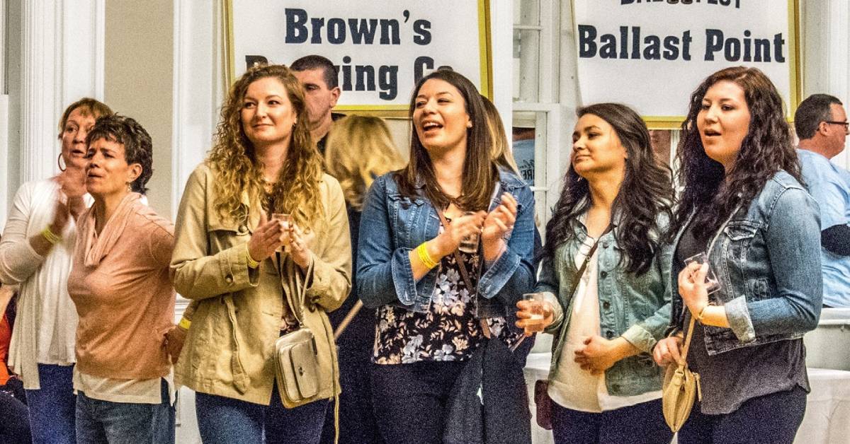 women at glens falls brewfest