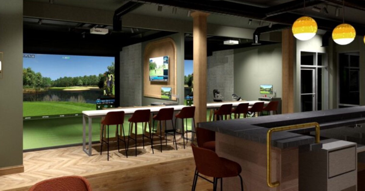indoor golf space