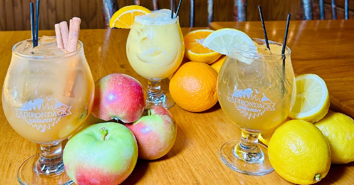 colorful fruity cocktails