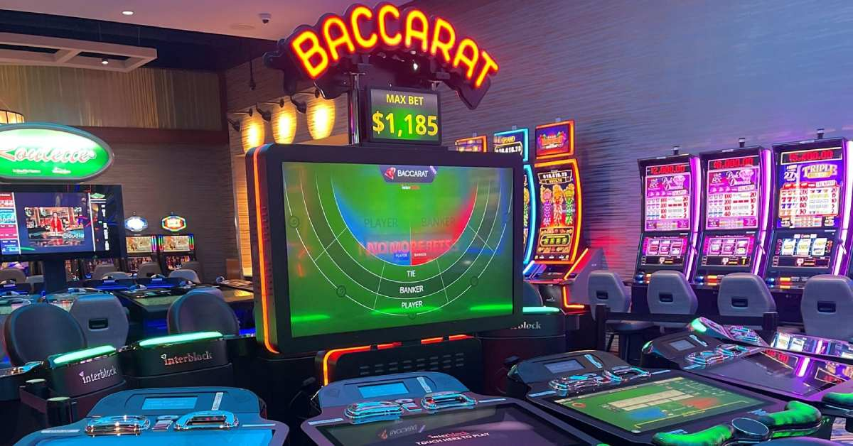 a Baccarat game