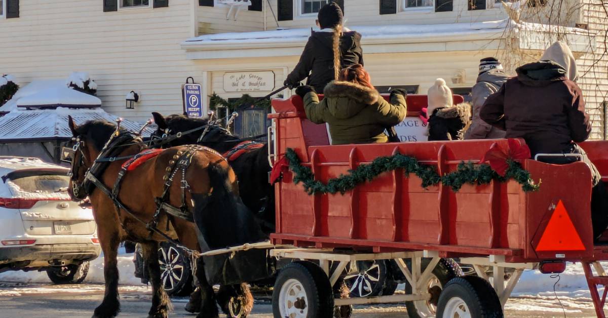 horse drawn carriage ride