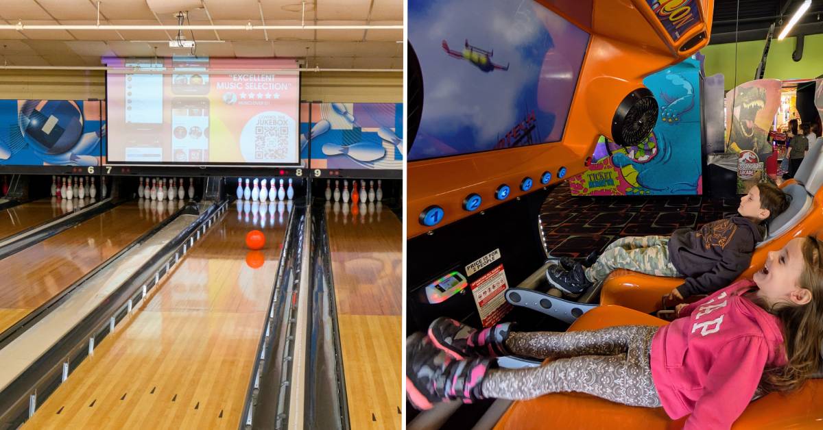 bowling and arcade at lake george lanes and games