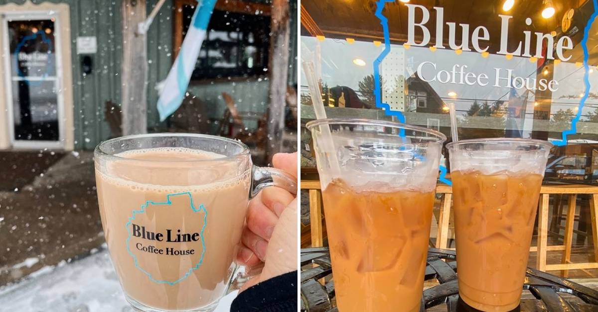 blue line coffee house coffee and iced coffees