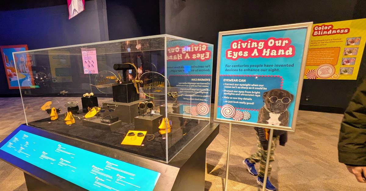 giving our eyes a hand exhibit