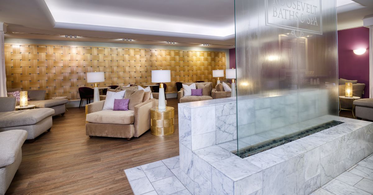 inside of a spa room