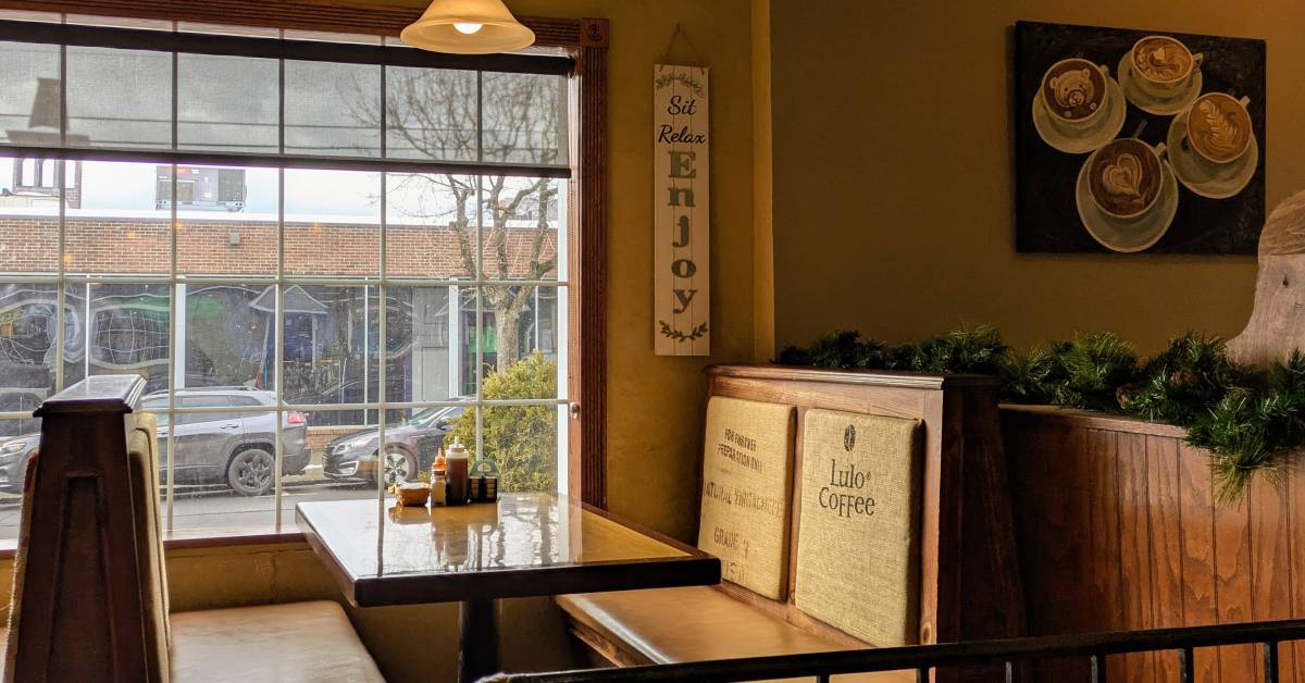 interior of caffe vero