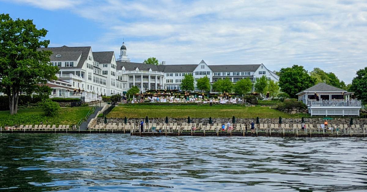 sagamore resort view from the water