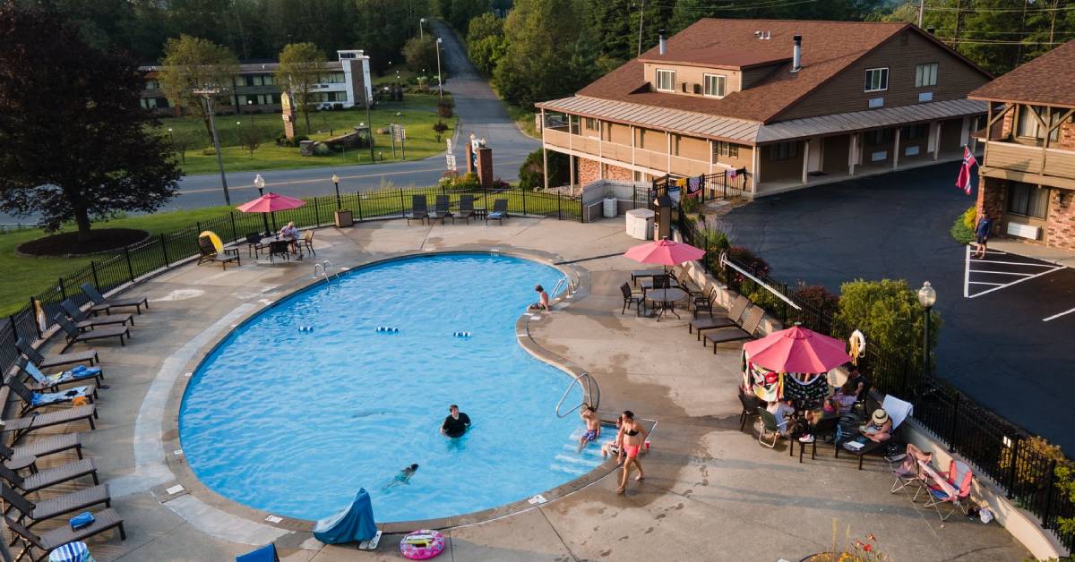 best western lake george pool