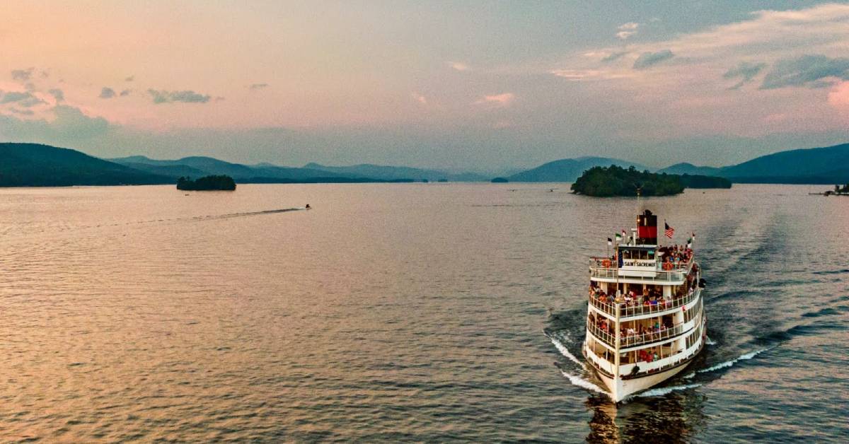 lake george steamboat company sunset cruise
