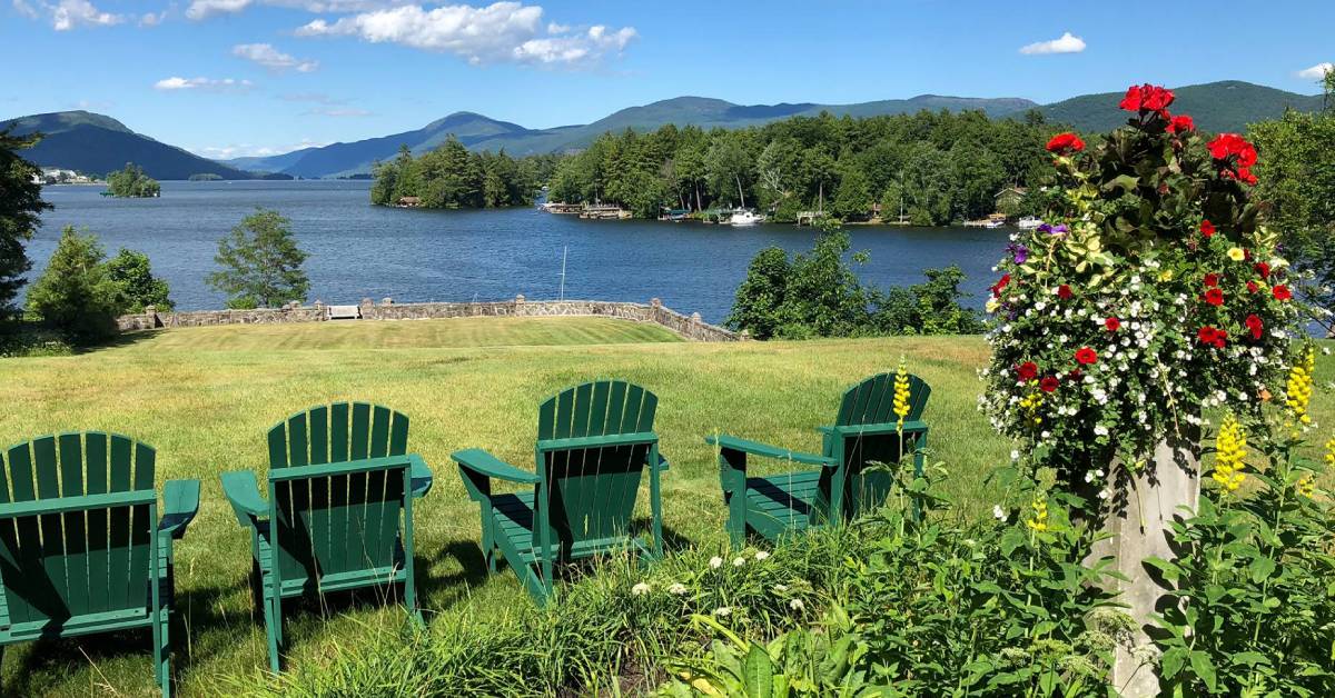 view of lake george from melody manor