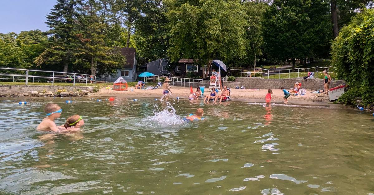 usher's park beach