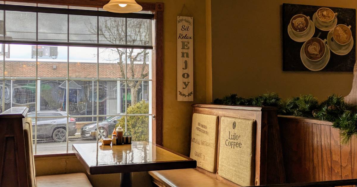 interior of cafe vero
