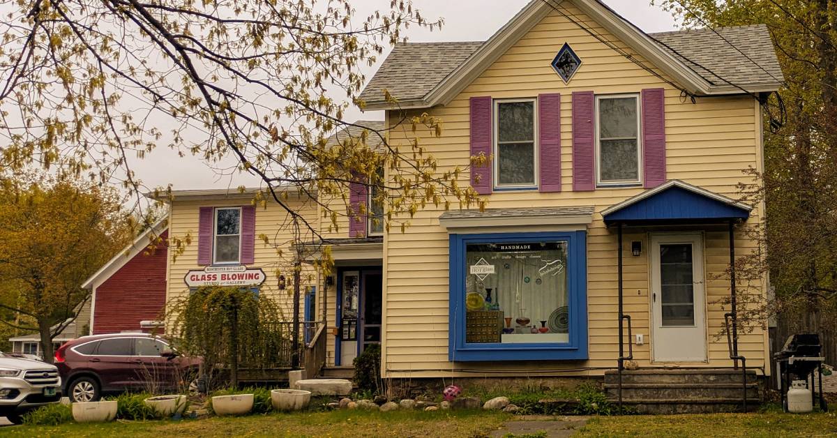 exterior of manchester hot glass